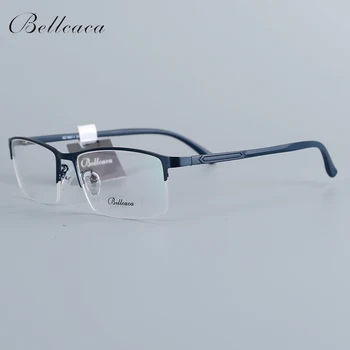 Bellcaca Podívaná Rám Brýle Muži Nerd Computer Optické Předpis Jasné Objektiv Brýle Rám Pro muže Brýle RZ-7807-1