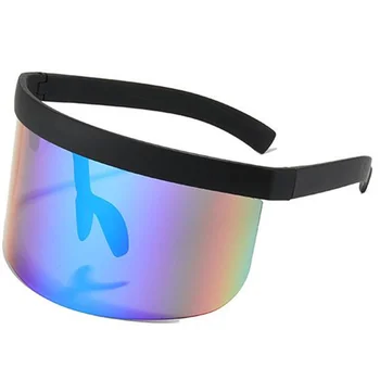 Módní sluneční Brýle Větruodolný Cyklistika Semi-Vrtaných Sluneční Brýle, Venkovní Cyklistické Brýle Anti-UV Brýle Barevný Film Brýle