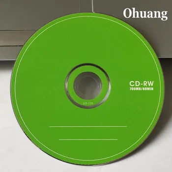 Velkoobchod 5 Disků Třída A+ Zelené/Červené Prázdné CD-RW Disk
