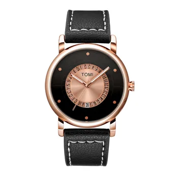 Unikátní Hodinky Kreativní Hodinky Pro Muže, Ženy, Pár Geek Stylové Kožené náramkové Hodinky Módní Quartz-hodinky Mužské Hodiny Reloj Hombre