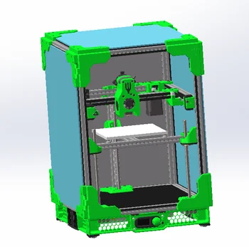 Funssor salát vidlice 3D tiskárny DIY kit Bez Napájení