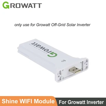 Growatt WIFI Monitor Lesk WIFI-F Modul USB typu Build-in Skladování Maximální Komunikační dosah 100M, pro Off-Grid Střídače