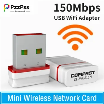 USB 2.0 Wifi Adaptér Mini Kartu Bezdrátové Sítě 150Mbps AP Funkce 2.4 G systém Windows PC Přijímač WIFI Dongle, Plug And Play CF-WU815N