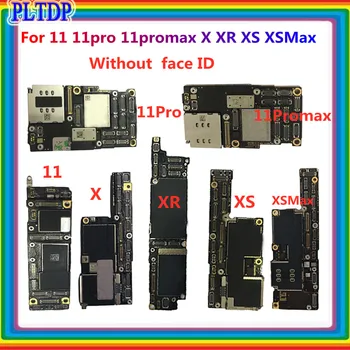 Zdarma iCloud Na iPhone X XR XS MAX 11 Pro Max základní Deska 100% Původní Odemknout ŽÁDNOU Tvář ID Podpora iOS update Logic board 4G LTE