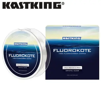 KastKing FluoroKote Silný Fluorocarbon Coated Line 137m 274m 0.18-0,48 mm Monofilní vlasec s Nízkou Pamětí Vůdce Line