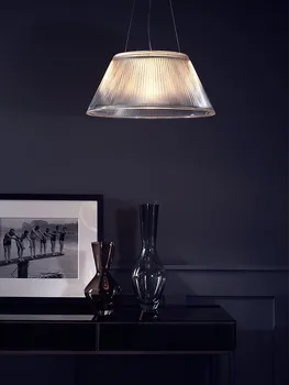 Moderní Skleněný Led Jídelna, Obývací Pokoj Přívěsek Světlo Nordic Designový Konferenční Stolky Kuchyně Ostrov Ložnice Studie, E27 Přívěsek Lampy
