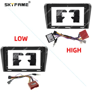 SKYFAME Auto Rám Obložení Adapter Canbus Box Pro Mazda 3 2006-2013 Android Radio Audio Dash Fiting Panel Kit