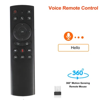 kebidu Univerzální G20S 2,4 G Bezdrátové Vzduch Myš Gyro Hlasové Ovládání Snímání Mini Klávesnice, Dálkové Ovládání Pro PC Android TV Box Nové