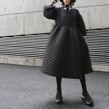 ženy podzim zima příkop nový korejský styl sukně dno vynosit jarní dlouhý kabát ženy černá větrolam vysokým pasem kabát