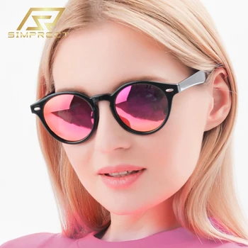 SIMPRECT Polarizované sluneční Brýle, Ženy 2022 Luxusní Značky Značkové Kvalitní Sluneční Brýle Módní Vintage Retro Kolo Odstíny Pro Ženy