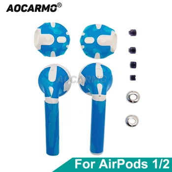 Aocarmo Pro Apple AirPods 1/2 Pro Sluchátka Opravy Bydlení, Kompletní Sada Pouzdro Kryt Náhradní Díl