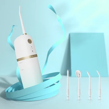 Ústní Irigátor Přenosný Ultrazvukový Zubní proud Vody Zubní Čistič Waterpulse Zub 200ML Vody pastu Pro Domácí A Cestování
