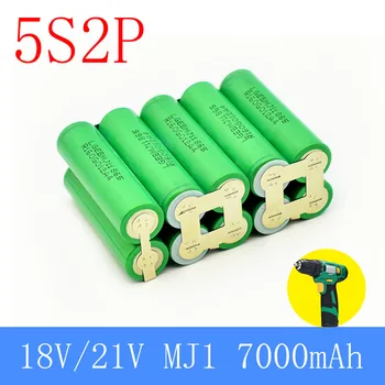 2S1P 1S3P 3S2P 4S2P 5S2P 8.4 V, 3.7 V, 10,8 V 16.8 V, 18V MJ1 baterie 18650 3500mAh baterie pro šroubovák 18V baterie