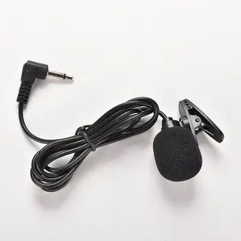 3,5 mm 1,5 m Mikrofon Klip s Mini USB Externí Mic Audio Adaptér Kabel Hands-free Mini Kabelový Clip-on Mikrofon Pro PC Laptop
