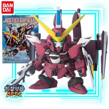 Bandai Gundam Modelu Sada Anime Postava SD BB 268 ZGMF-X09A SPRAVEDLNOSTI Gundam Kolekce Gunpla Anime Akce Obrázek Hračky pro Děti