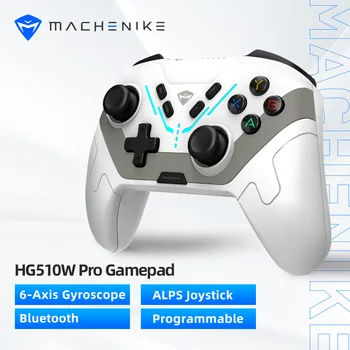 Machenike HG510W Pro Dual Mode Gamepad Drátový Bluetooth Herní Ovladač PC Joystick platí pro Nintendo Přepnutí PC iOS Android