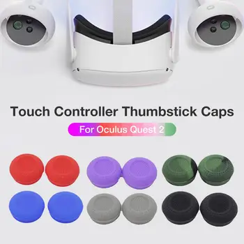 12KS Silikonový Thumb Stick Caps VR Quest 2 Touch Controller Thumbstick Čepice Pro Oculus Quest 2 VR Controller