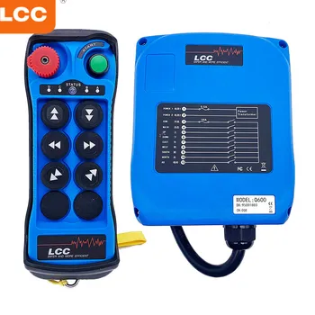 Q600 LCC 6 Klíč Bezdrátové Univerzální Dálkové Ovládání Vodotěsné pro Průmyslové Rádio Zvednout Jeřáb a mostový Jeřáb Q600 LCC 6 Klíč