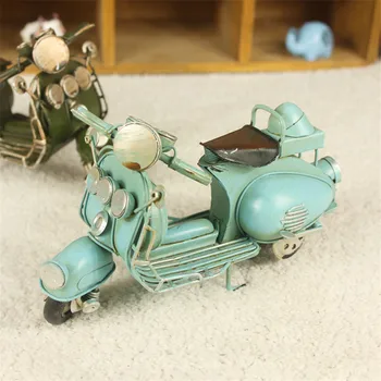 žehlička model vozu hračky miniaturní Retro motocykl ozdoby domů coffee shop svatební dekorace, dárky vysoké kvality