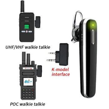 K cestě Bluetooth headset walke vysílačku talkie-walkie bezdrátová sluchátka woki toki vox ptt pro baofeng uv5r uv-5r uv-5r bf888S rádio
