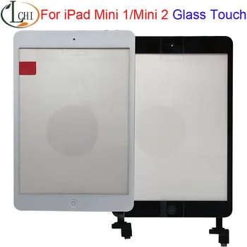1ks Dotyková Obrazovka Digitizer Pro iPad Mini 2012 1 1. Generace Mini1、Mini 2013 2 2. Generace Mini2+Tlačítko+Tesa Náhradní