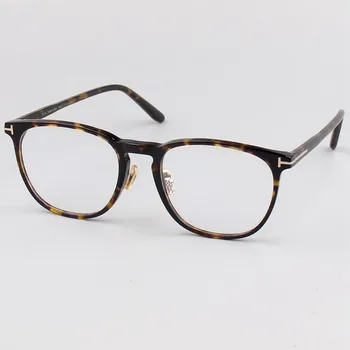 Luxusní značka acetát krátkozrakost předpis pro muže a ženy TF brýle 5700 jednoduché čtení rám oko