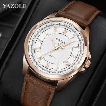 Hodinky pro Muže Quartz Náramkové hodinky Módní Ležérní Kožené Watchband Minimalistický Sportovní Muže Hodinky, Hodiny relogio masculino
