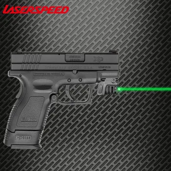 Laserspeed Taktické Mira Laser Zelená/Červená Přizpůsobit Nadával Pistole Beretta PX4 Glock USB Nabíjení Kompaktní Snímání Laserové