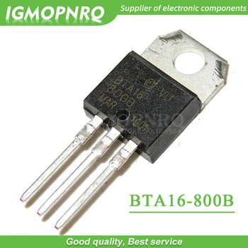 100ks BTA16-800B-220 BTA16-800 TO220 BTA16 800V 16A, nové a originální