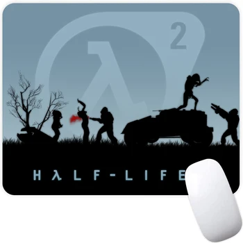 Half Life Malá Herní Podložka pod Myš XXL Počítač Podložka pod myš PC Gamer Mouse Mat Notebook Mausepad Myši Koberec, Klávesnice Mat Desk Pad