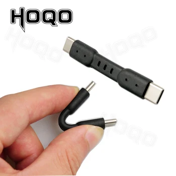Ultra-krátký Kabel USBC,Spojuje s Mobilním Telefonem do USB DAC+sluchátkový Zesilovač,Typ C samec na mužskou Kabel pro Samsung SSD T5