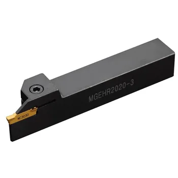 1KS CNC slot cutter MGEHR/L 1010 1212 roce 1616, 2020 2525-3.0 vnější průměr držáku nože +10KS MGMN300-3.0 mm slot blade