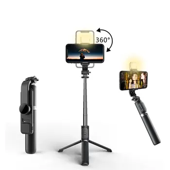 Roreta Nové Bezdrátové Bluetooth Selfie Stativ Skládací Držák Handheld Monopod Selfie Stick Pro IOS Android