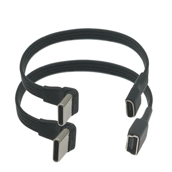 20CM Micro/MINI USB Samice USB-C 3.1 Typ c Samec Převodník Kabel Adaptéru Konektor, Kabel 30cm 50CM