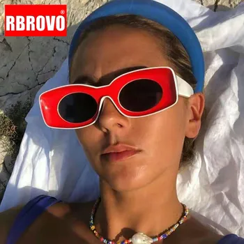 RBROVO Nadrozměrné Náměstí sluneční Brýle, Ženy 2021 Luxusní Vintage sluneční Brýle, Ženy Značky Brýle pro Ženy/Muži Oculos De Sol Feminino