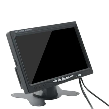 Mini TV 7 Palcový HD Monitoru 800X480 Přenosné Auto LCD Obrazovky Na DVD/CMMB Dva Vstupy Pro Osobní Auta, Nákladní auta