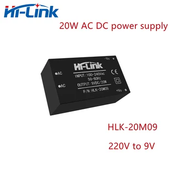Doprava zdarma HLK-20M09 220V 9V 20W AC DC izolované spínací krok dolů napájení modulu, vysoká účinnost domácí automatizace