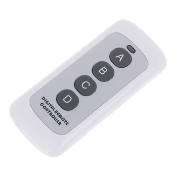 Dálkové Ovládání Spínač RF Vysílač Bezdrátový Klíč pro Smart Home Garážová vrata Otvírák Sexy 433MHz 4 Tlačítko EV1527 Kód