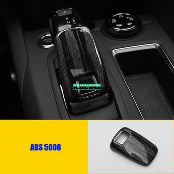 Auto-styling ABS Chrome na Gear Shift Knob Kryt Čalounění Automobilů, Příslušenství pro Peugeot 5008 2017 2018 2019 Auto Příslušenství