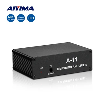 AIYIMA Audio-11 MM Phono Předzesilovač pro Gramofon Gramofon Předzesilovač Mini Stereo Audio hi-fi Sluchátkový Zesilovač S