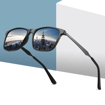 Muži Brýle, Ženy Módní Značky Sluneční Brýle Slitiny Polarizované UV400 Čočky Venkovní Driving Vintage Noční Vidění Brýle V6904