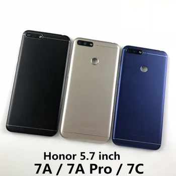 pro Huawei Honor 7A pro Aum-l29 / Čest 7C Aum-L41 / Čest 7A Pouzdro kryt Baterie Zadní Kryt a Power Tlačítka Hlasitosti + logo