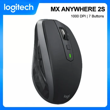 Logitech MX ANYWHERE 2 Bezdrátová Bluetooth Myš, 1000 DPI, 2.4 Ghz, Nano, Podpora pro Multi-Device Control 10 m Vzdálenost Myši