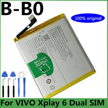 Původní 4080mAh B-B0 Mobilní Telefon Náhradní Baterie pro VIVO Xplay 6 XPlay6 Dual SIM, Baterie