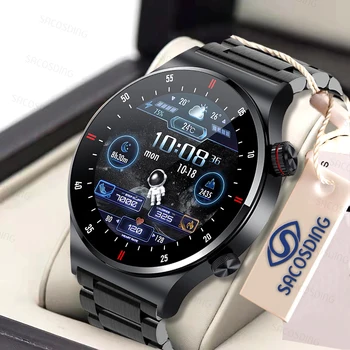 2022 Nové Volání Bluetooth Smart Watch Muži Sportovní Fitness Tracker Music Srdeční Frekvence HD displej Smartwatch Pro Huawei, Xiaomi Telefonu+Box