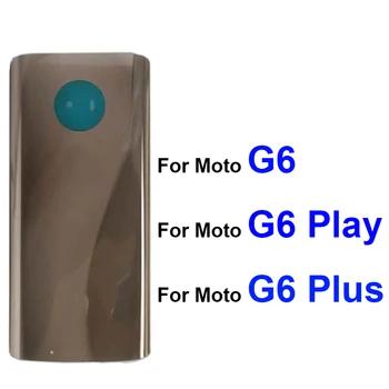 Zadní Kryt Baterie Pouzdro Pro Motorola Moto G6 G6 Hrát G6 Plus Baterie Dveře Zadní Kryt Náhradní Díly