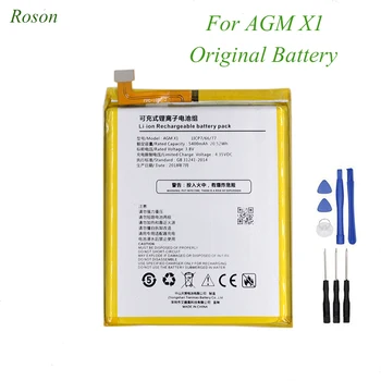 Roson Pro AGM X1 Baterie 5400mAh 100% Nové Náhradní Příslušenství, Akumulátorů, AGM X1 +Nástroje