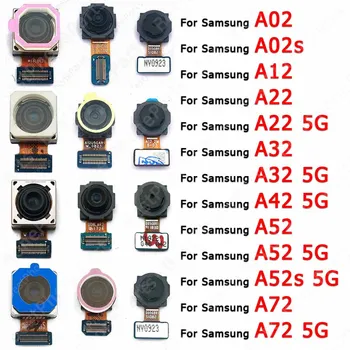 Zadní zadní Kamery Pro Samsung Galaxy A02 A02s A12 A22 A32 A42 A52 A52s A72 5G Modul Fotoaparátu Zadní Originální Náhradní Díly