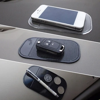 5kusů Automobily Interiérové Doplňky pro Mobilní Telefon Mp3mp4 Pad GPS Anti Slip Pronájem Lepkavé Anti-Slip Mat
