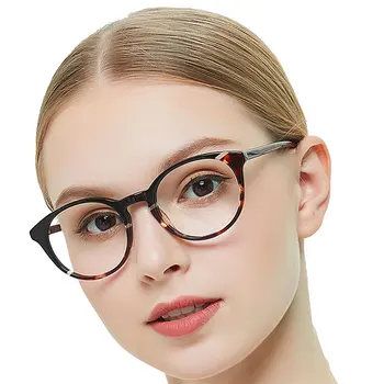 OCCI CHIARI Kulaté Brýle Rám Vintage Brýle, Ženy, Vogue Jasné, Čočka Dekorativní Předpis Optické Brýle oculos Kruhu